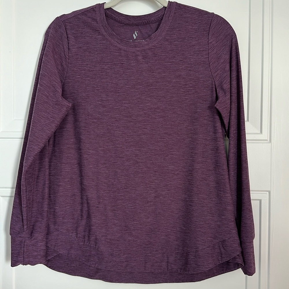 Purple Skechers thermal top